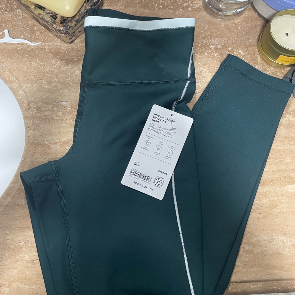 Athleta Dark Teal Leggings